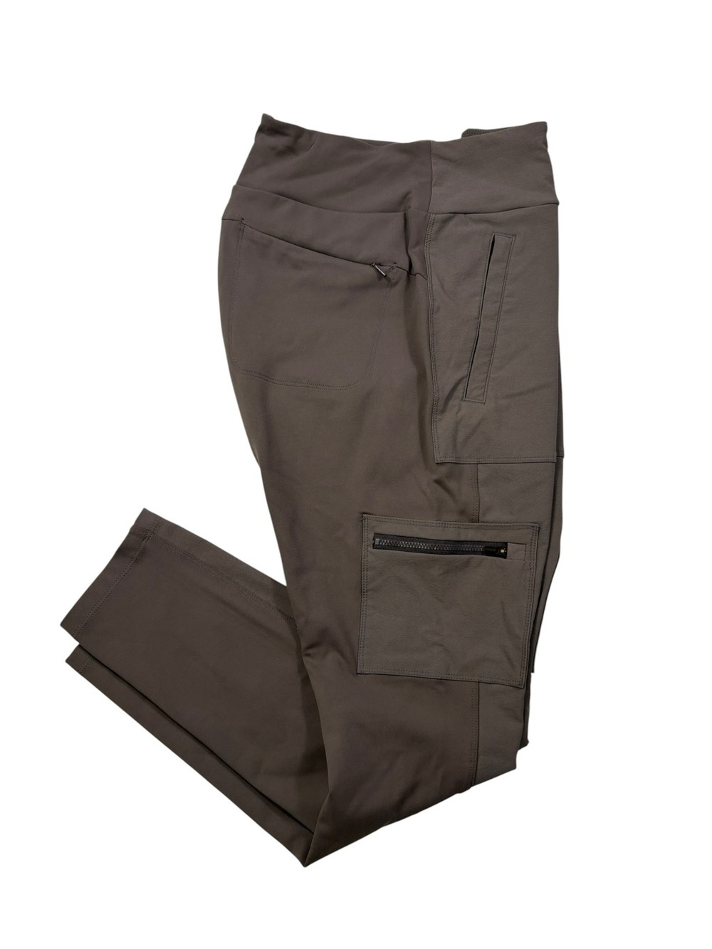 Athleta Headlands Hybrid High Rise Cargo Tight in Coffee House - Picture 5 of 11